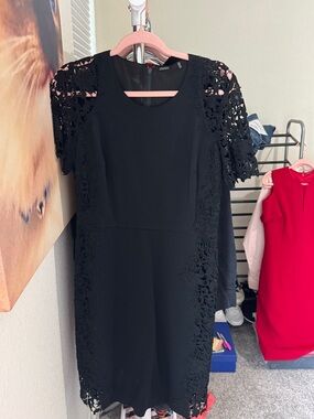 Elie Tahari Black Dress Sz 8